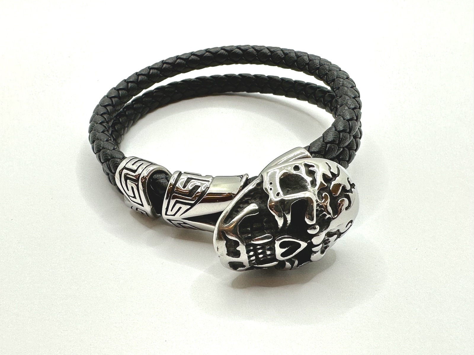 Pulsera Calavera Acero Joyas