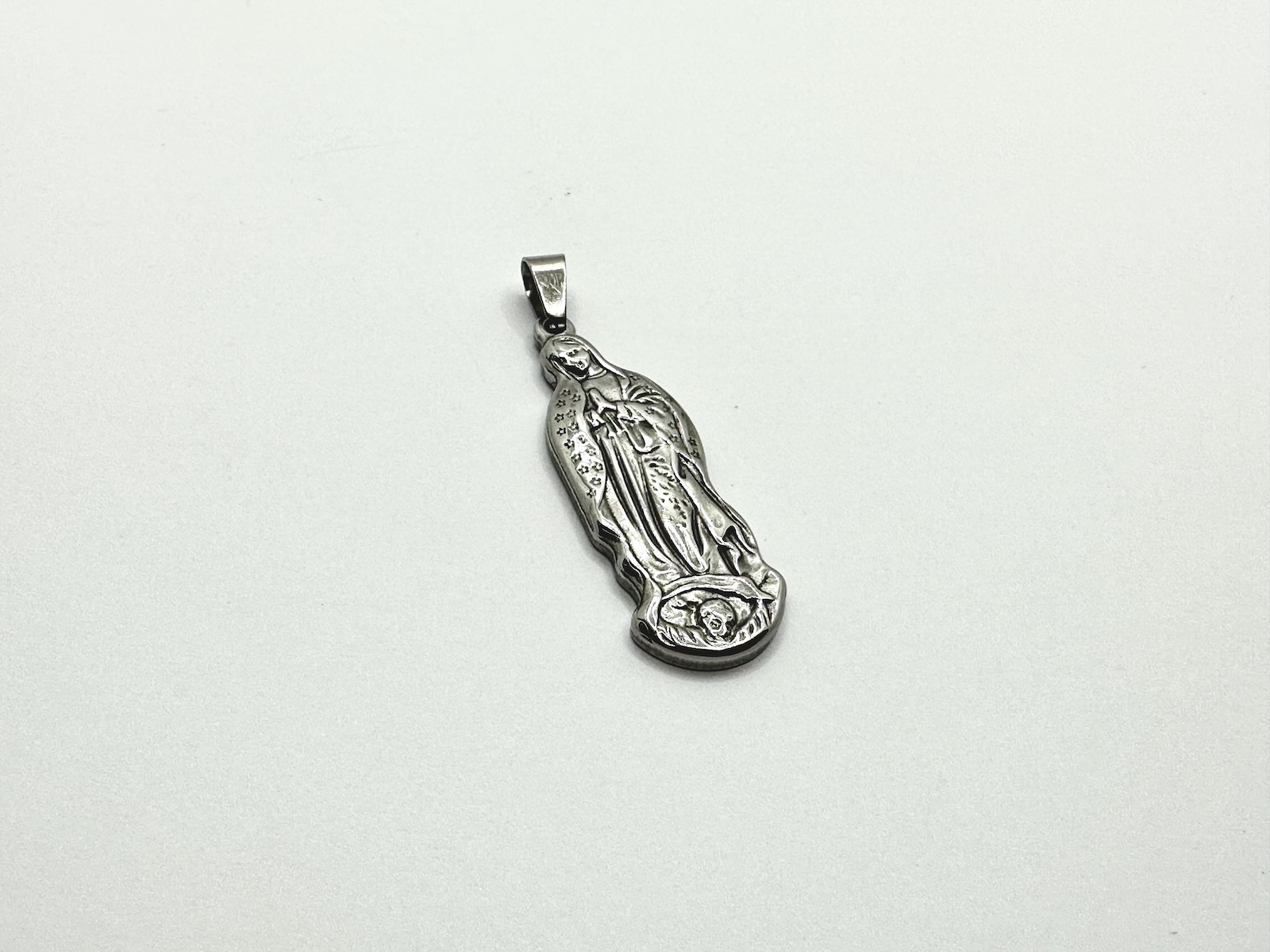 Dije Virgen De Guadalupe Acero Joyas