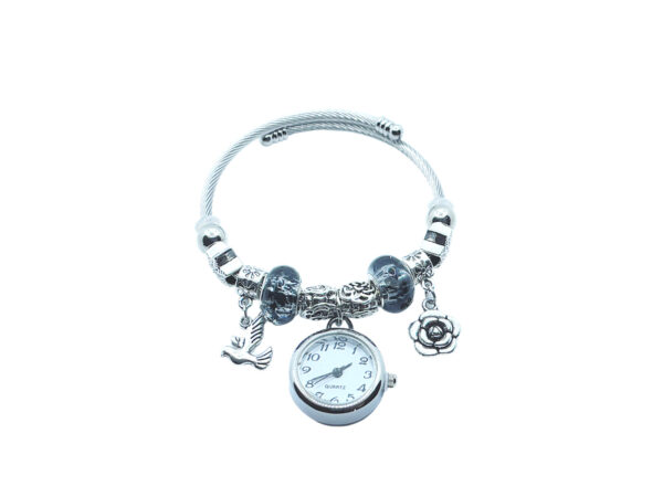 Pulsera dijes con reloj