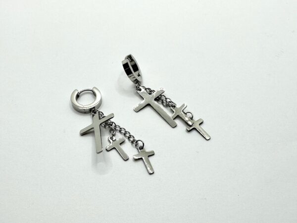 Aretes cruz