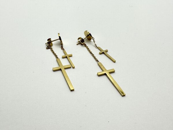 Aretes cruz