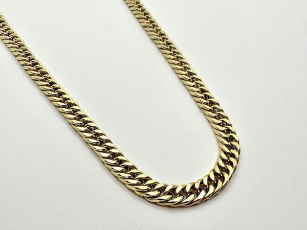 Cadena acero dorado