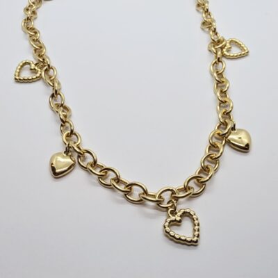 Collar corazones
