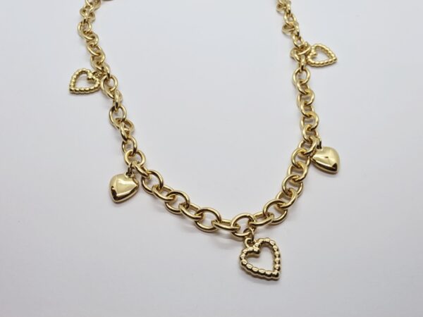 Collar corazones