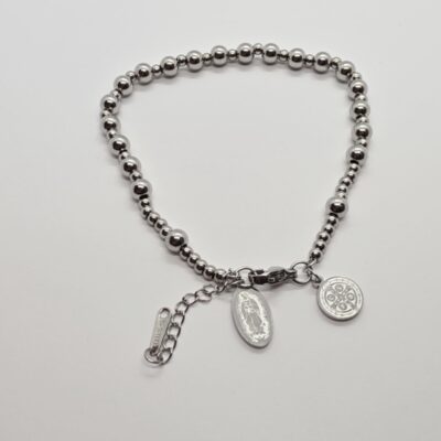 Pulsera Virgen y San Benito