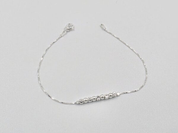 Pulsera bolitas Plata.925