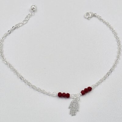 Pulsera Mano Plata.925