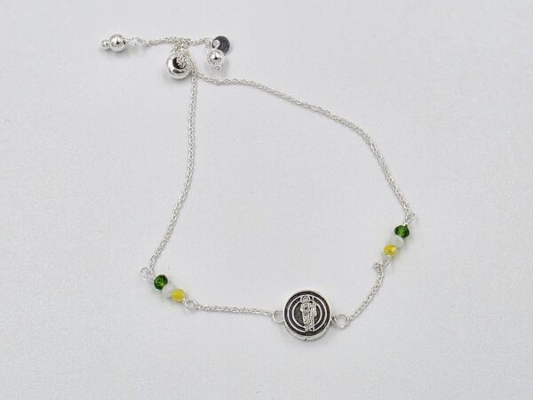 Pulsera San Judas Plata.925