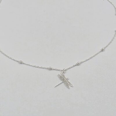 Collar dije libélula Plata.925