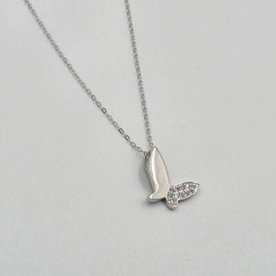 Collar mariposa Plata.925