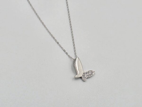 Collar mariposa Plata.925