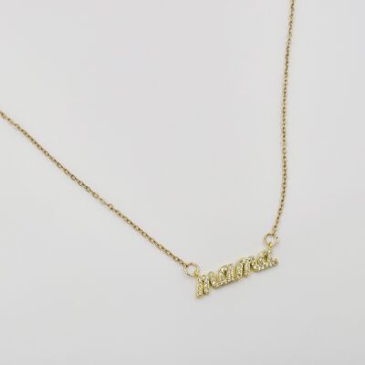 Collar Mamá zirconias
