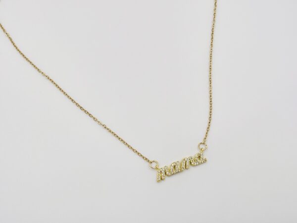 Collar Mamá zirconias