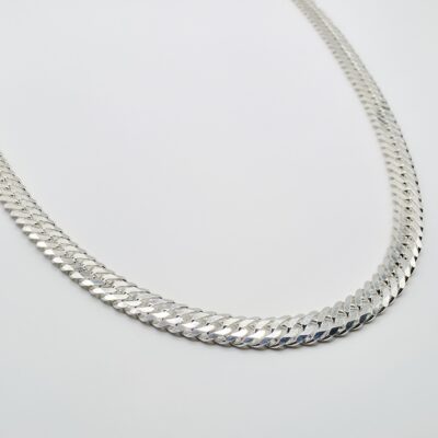 Cadena cubana Plata.925