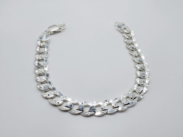 Pulsera cubana Plata.925