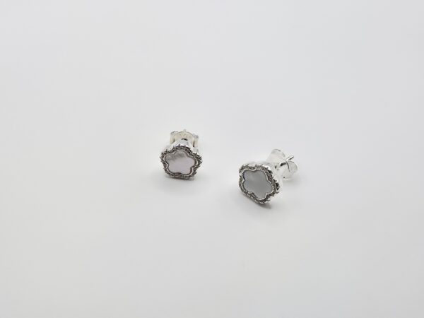 Broquel flor Plata.925