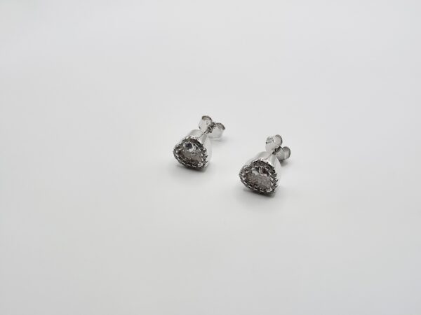 Broquel corazón Plata.925