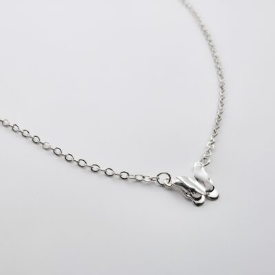 Collar mariposa Plata.925